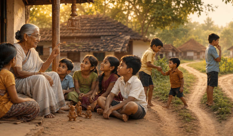 How Indian Stories Help Children Learn Values, Confidence, and Good Decision-Making